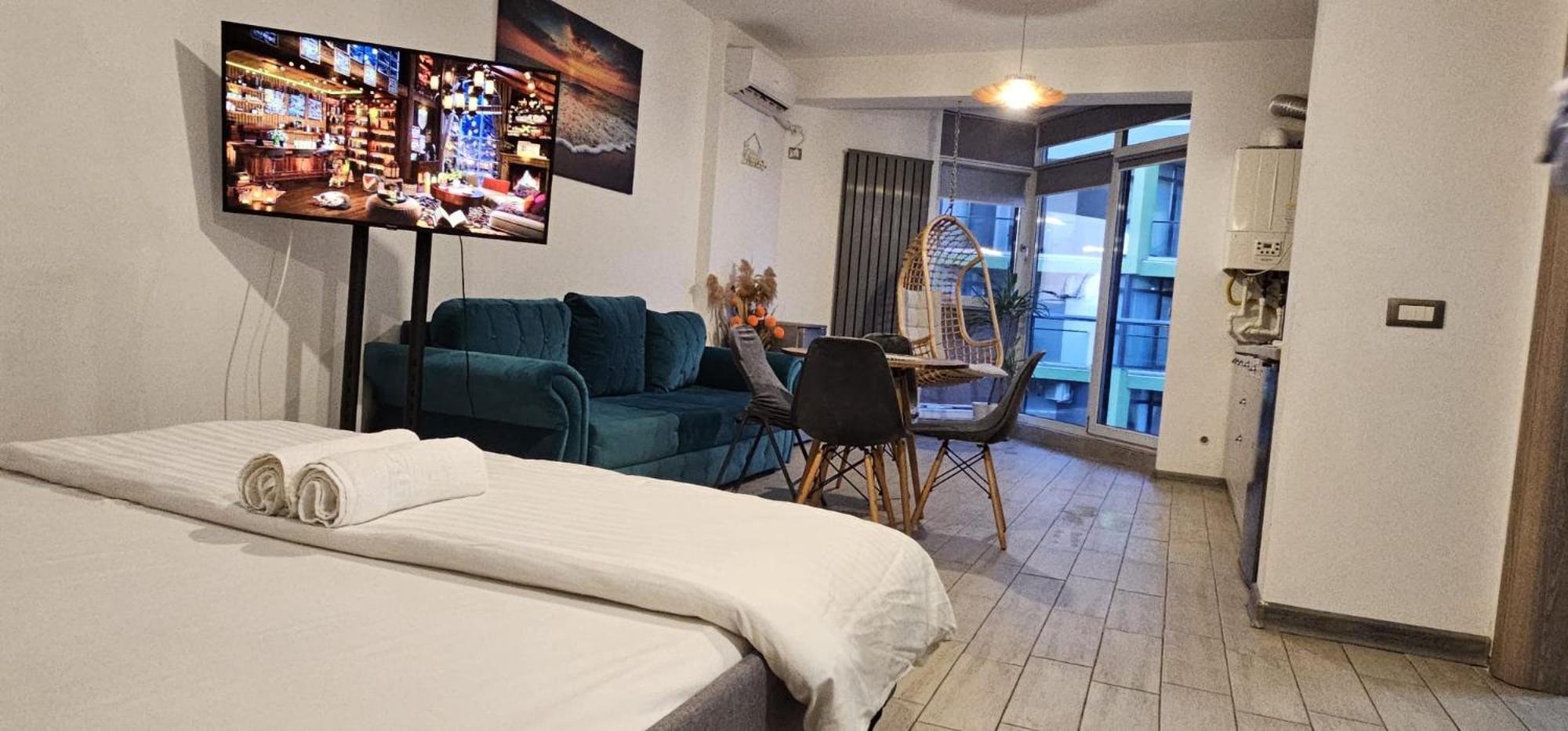 Luxury Suite Alezzi Beach Apartment Piscina Incalzita Sauna Jacuzzi Parking Năvodari Extérieur photo